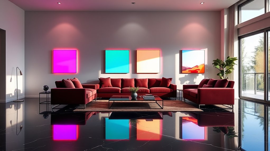 luxury smart light panels