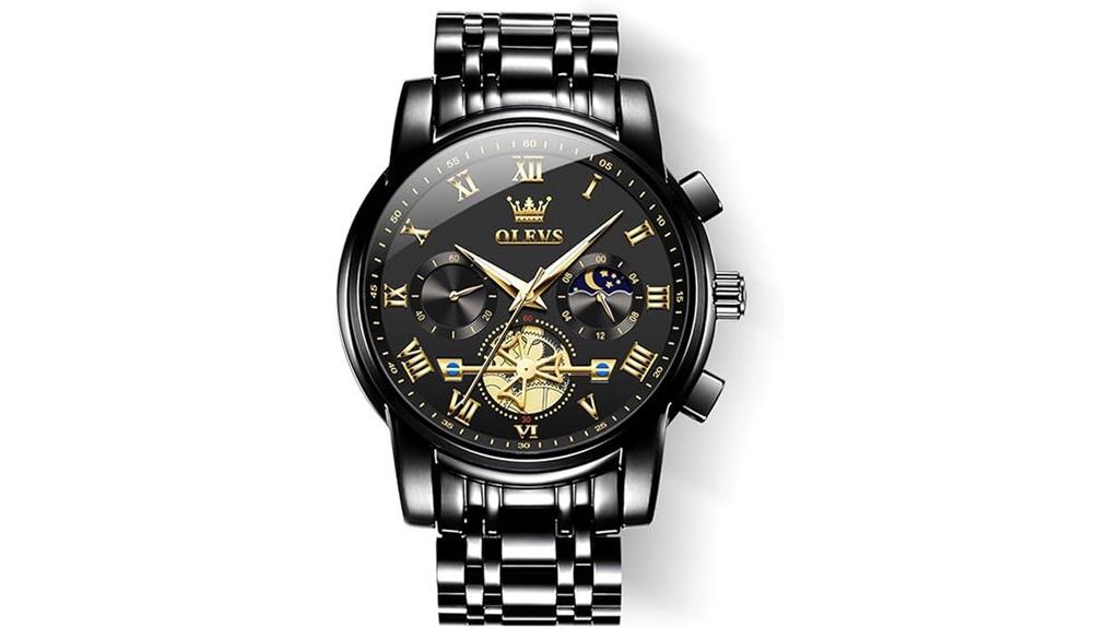 luxury waterproof luminous watch