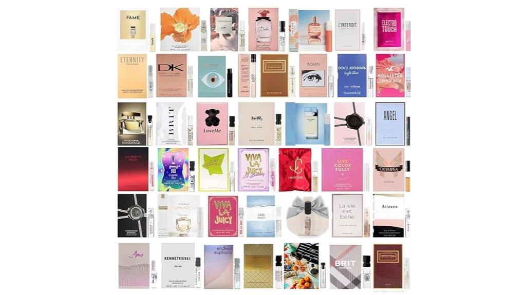 luxury women s fragrance sampler