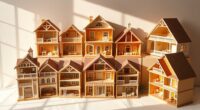 luxury wooden dollhouses collection