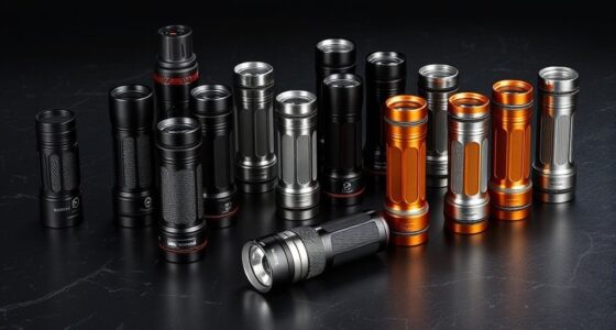 magnetic usb rechargeable flashlights