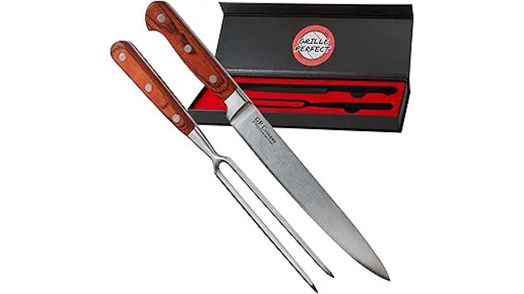 meat carving fork set