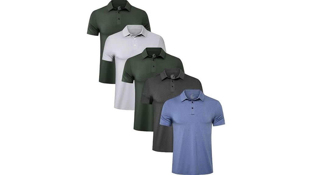 men s quick dry golf shirts