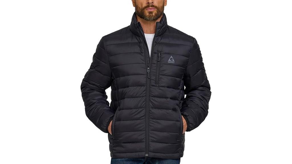 men s warm lightweight winter jacket