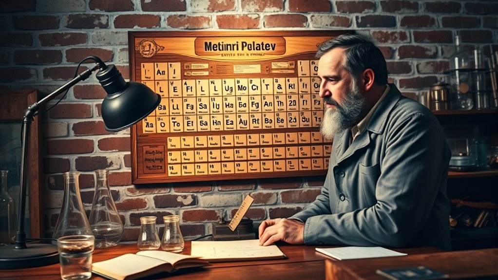 mendeleev s periodic organization