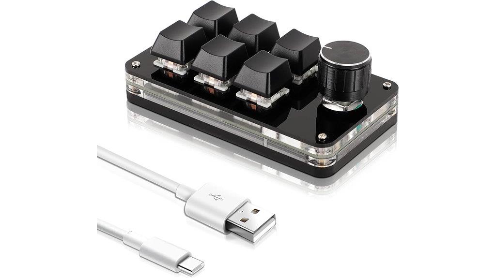 mini black mechanical keyboard