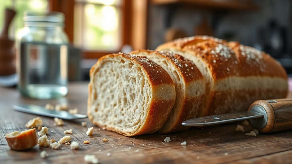 moisture loss causes staleness