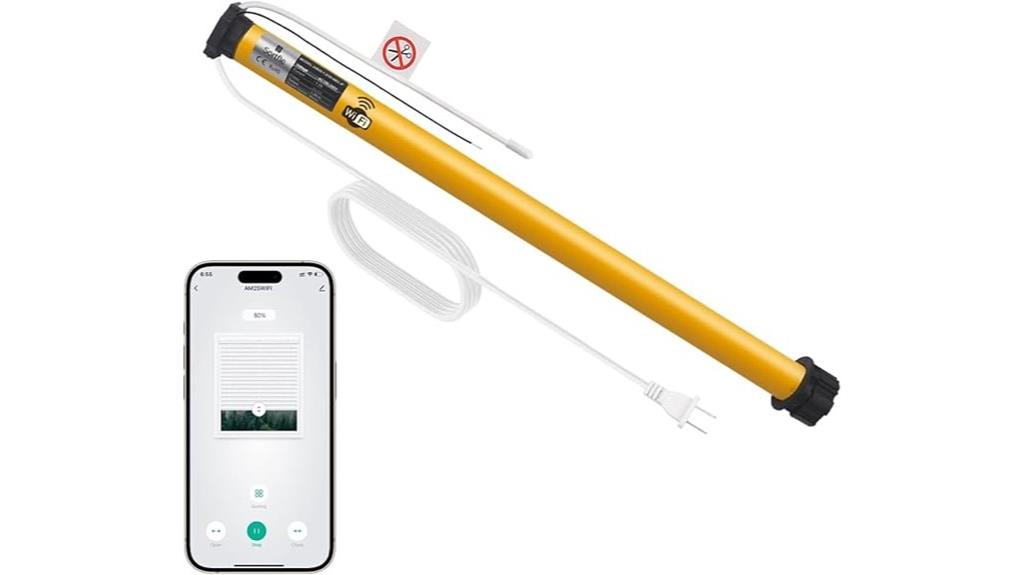 motorized roller shade system