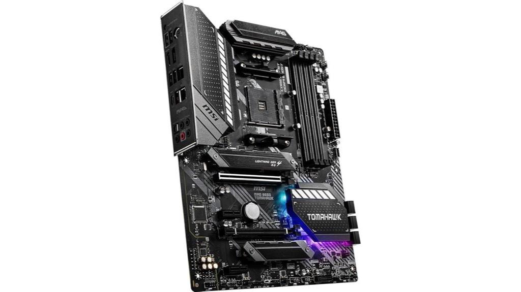 msi b550 tomahawk motherboard