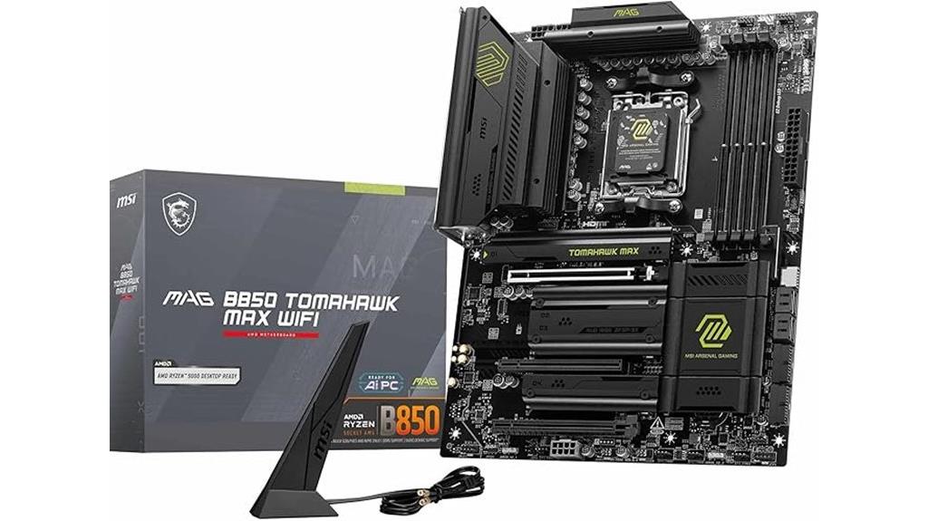 msi b850 max motherboard