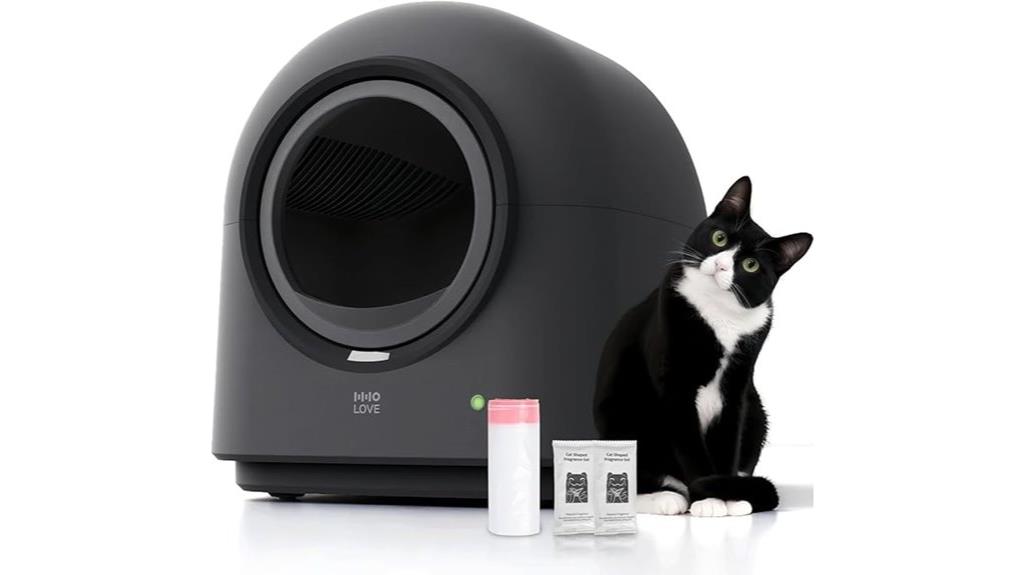 multiple cat self cleaning litter box