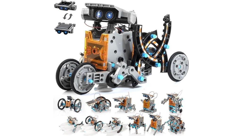 multiple function solar robot