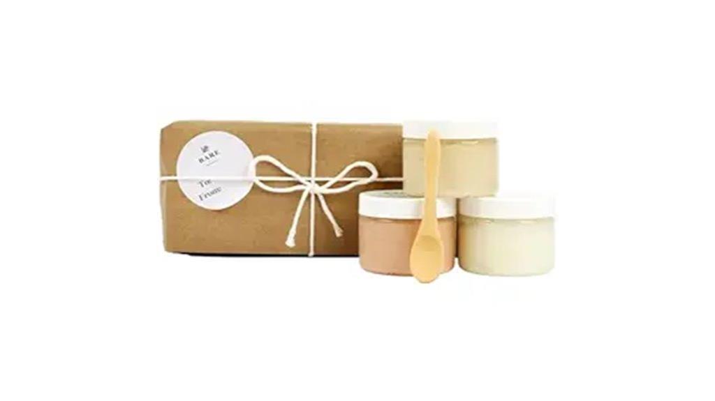 natural exfoliation gift set