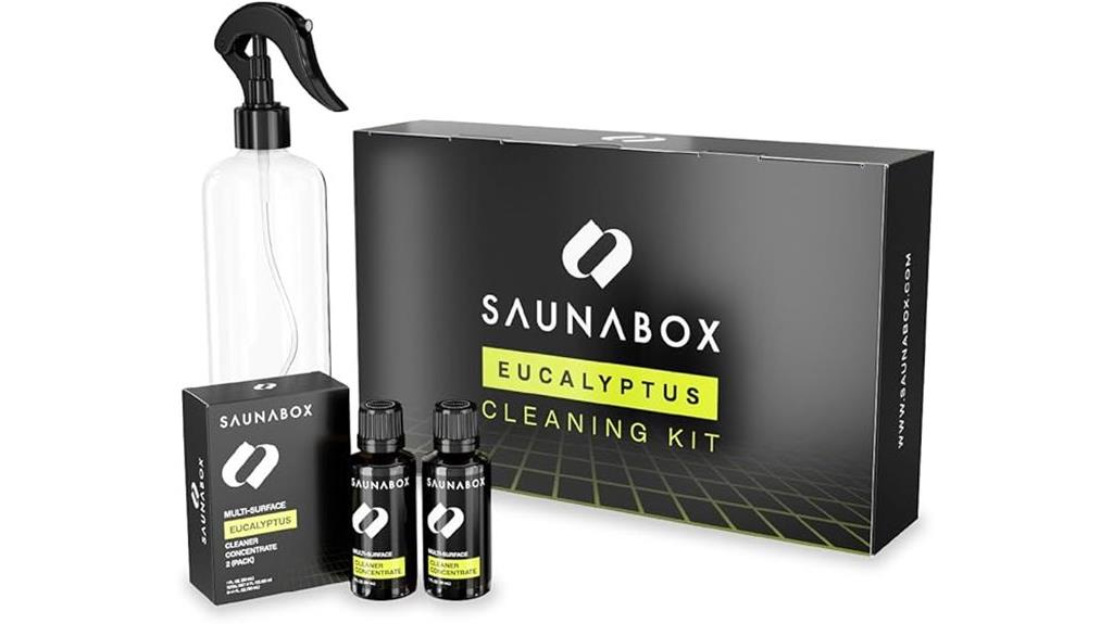 natural sauna cleaning kit