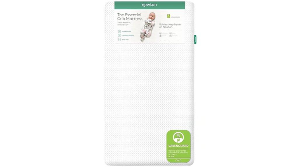 newton baby mattress details