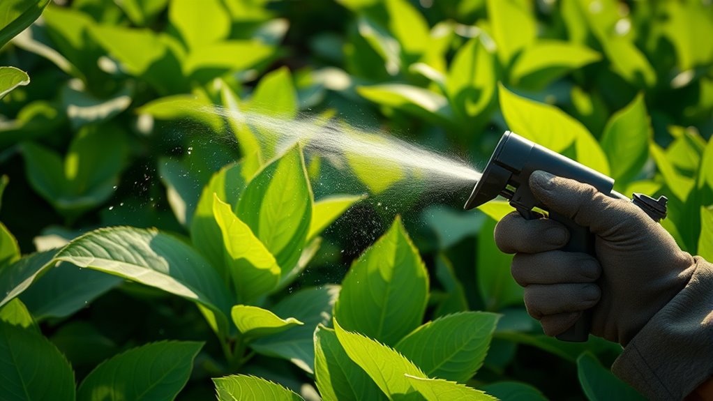 nitrogen foliar application techniques