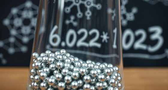 number of particles in a mole