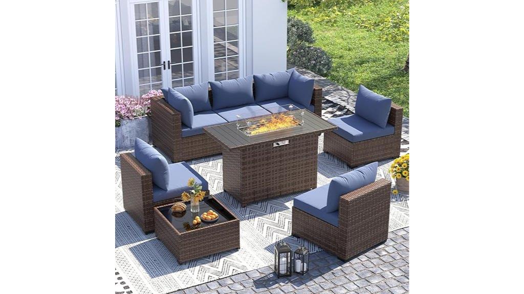 outdoor patio fire pit