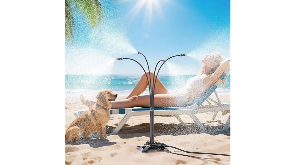 outdoor patio misting system