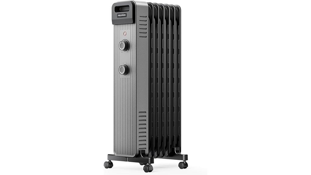 pelonis 1500w radiator heater