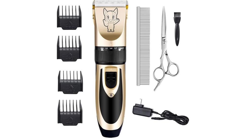 pet grooming clipper kit