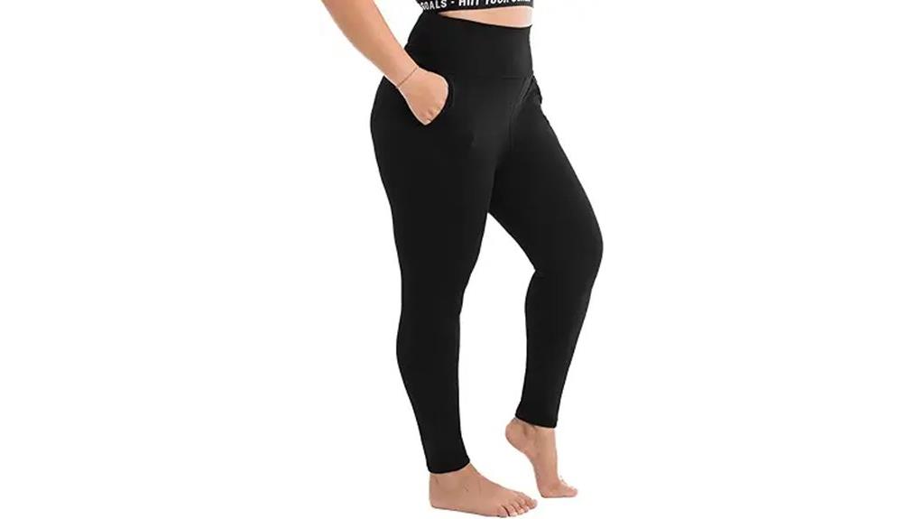 plus size pocket leggings