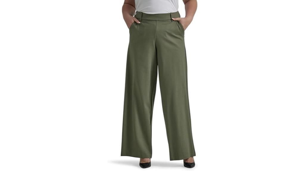 plus size wide leg pants