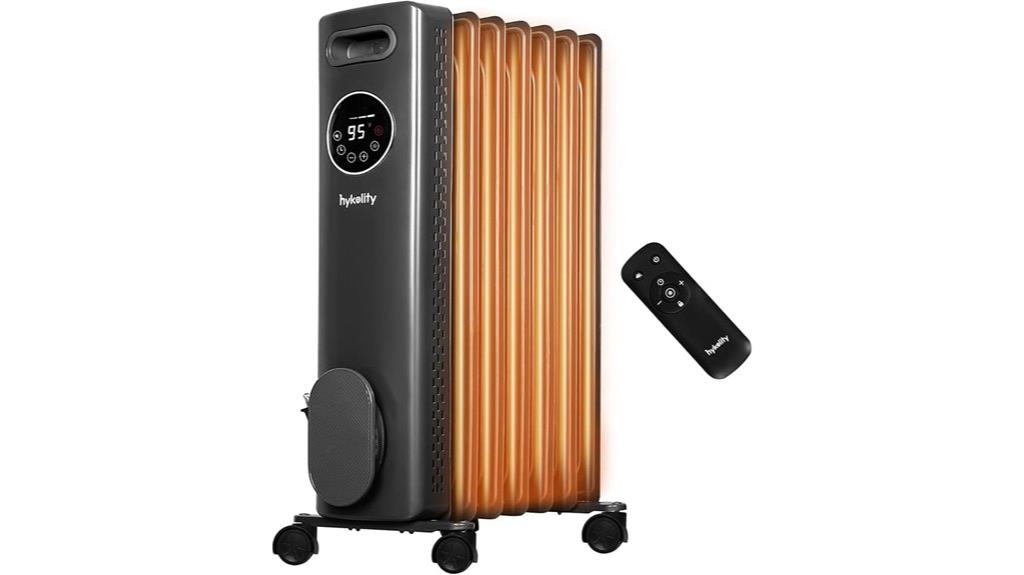 portable 1500w electric radiator