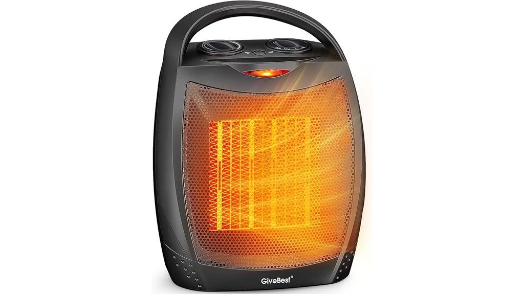 portable 1500w space heater