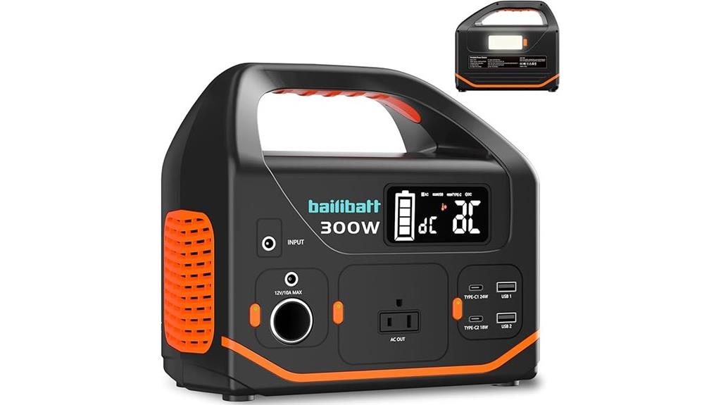portable 266wh power generator