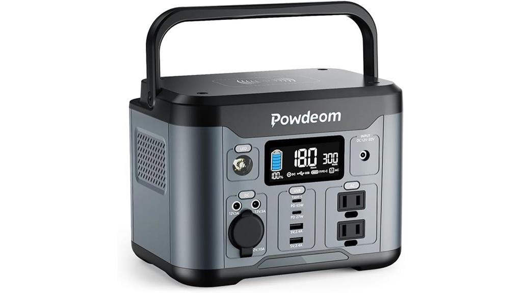 portable 300w solar generator