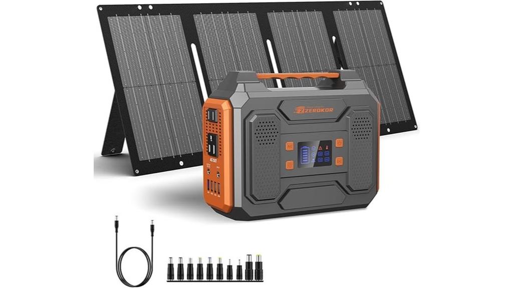 portable 60w solar power