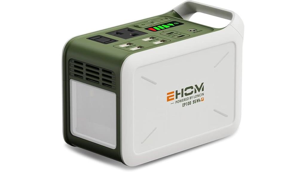 portable 95wh power station