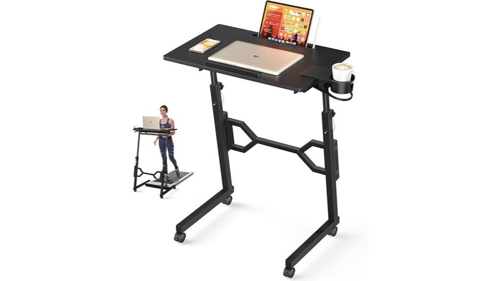 portable adjustable desk