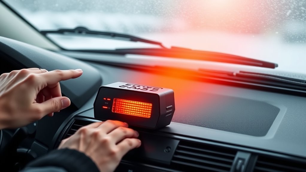 portable car heater considerations