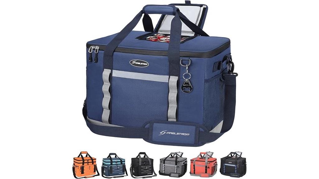 portable collapsible cooler bag