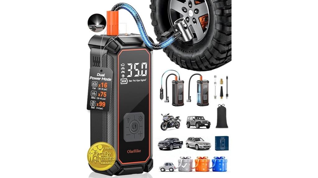 portable cordless air compressor