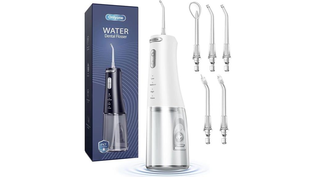 portable flosser with modes
