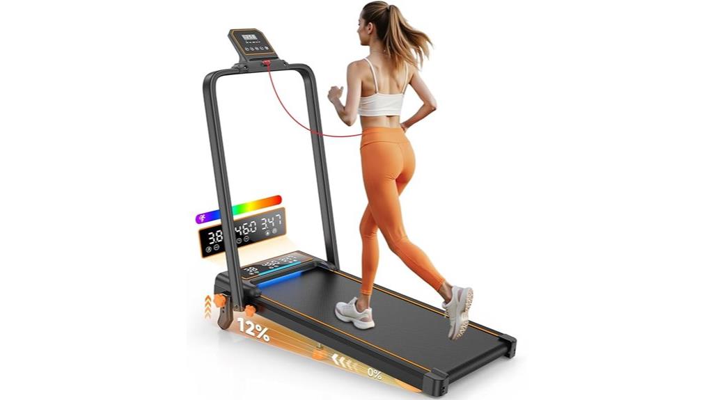 portable incline walking treadmill