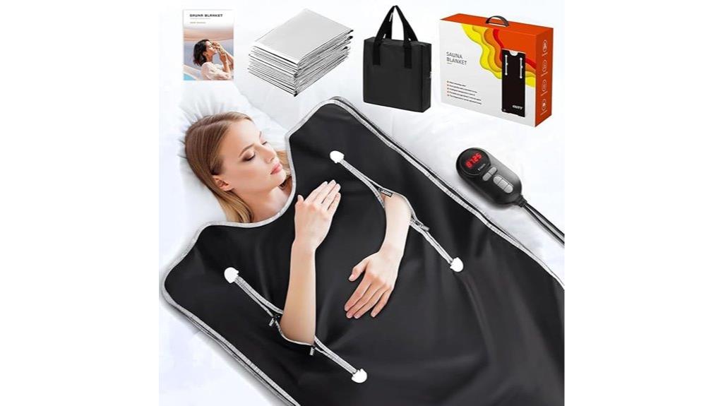 portable infrared sauna blanket