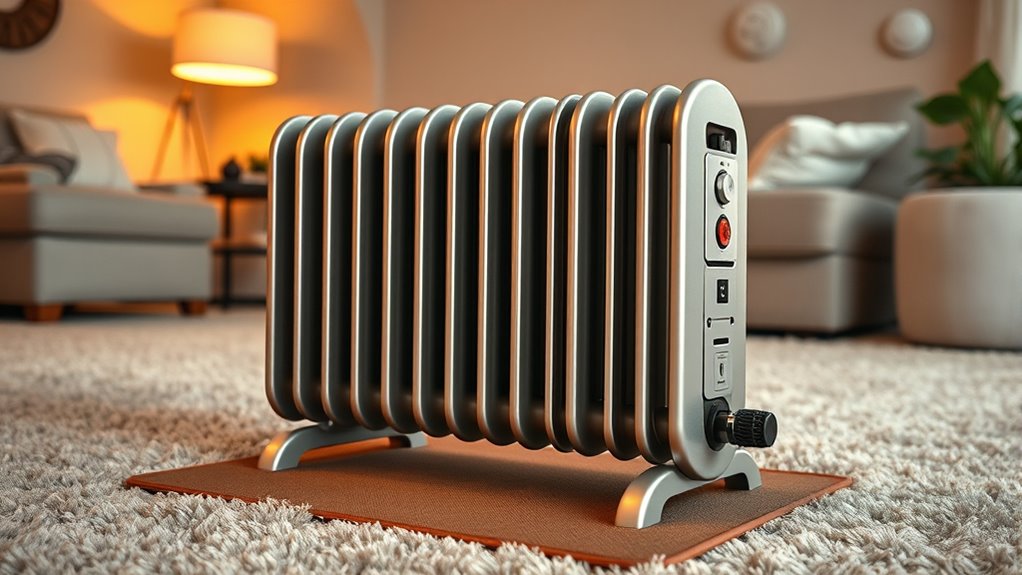 portable oil radiator safety