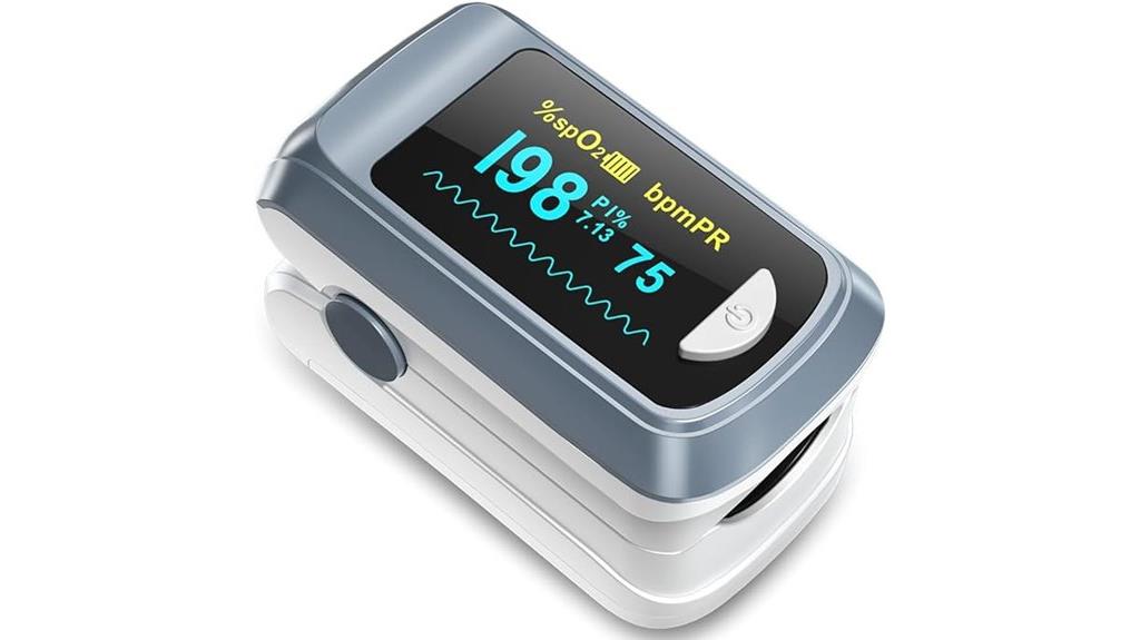 portable oled pulse oximeter