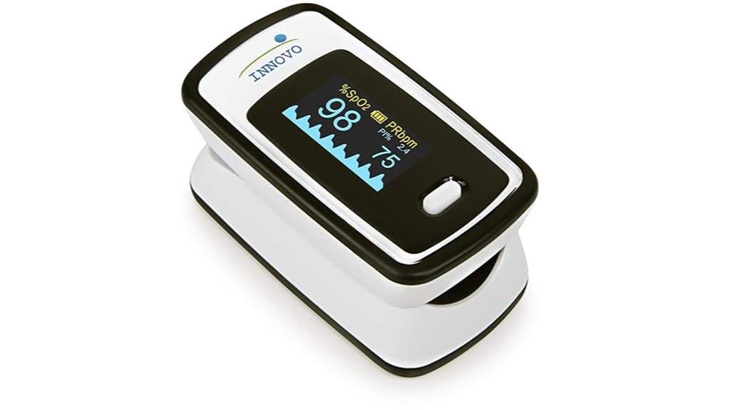 portable oxygen saturation monitor