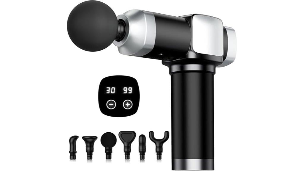 portable percussion muscle massager