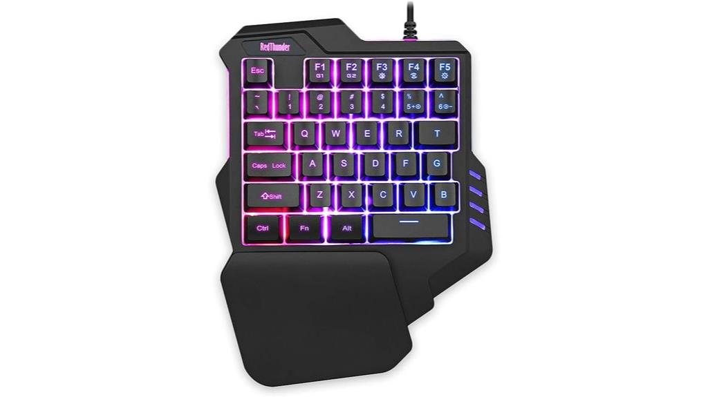 portable rgb gaming keypad