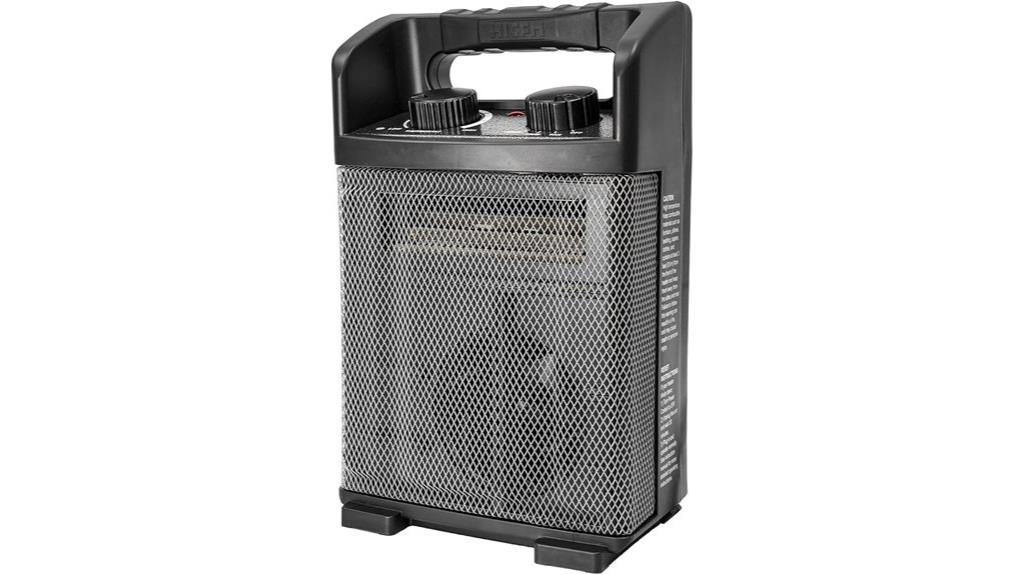 powerful heater with safety