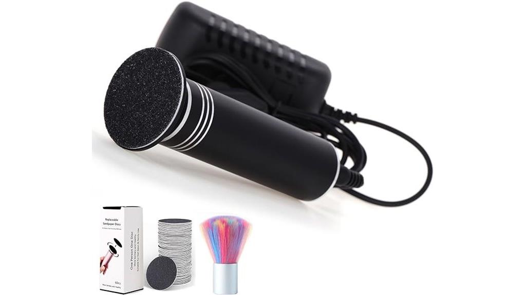 powerful rechargeable foot scrubber