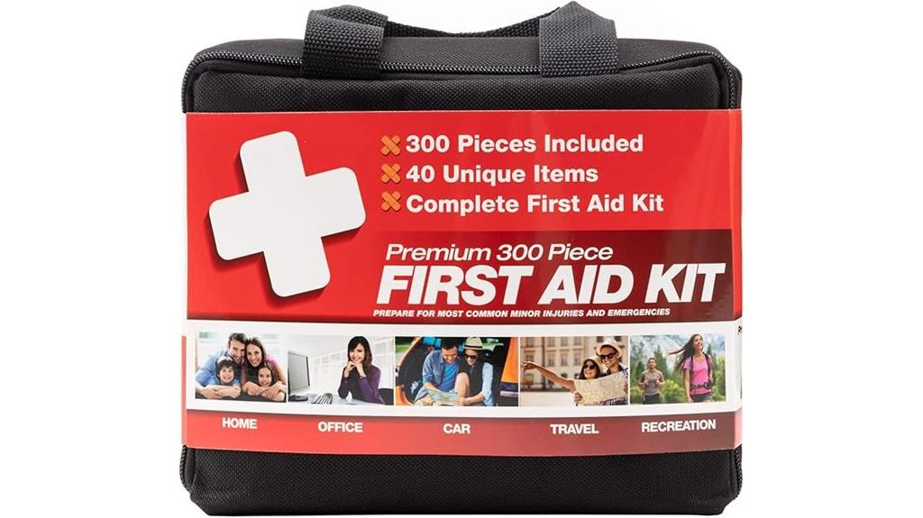 premium 300 piece first aid