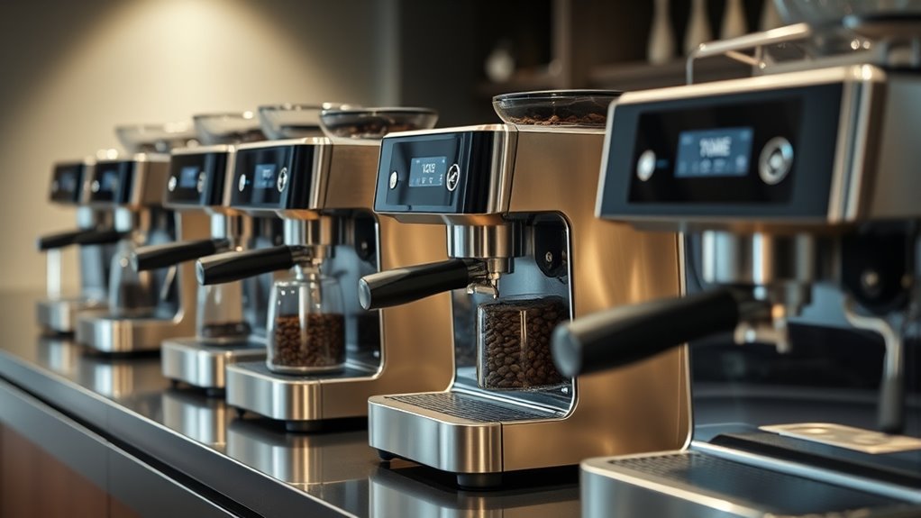 premium coffee makers with grinders