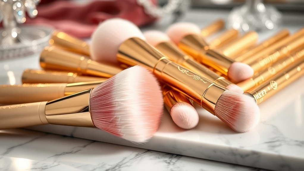 premium makeup brush collection